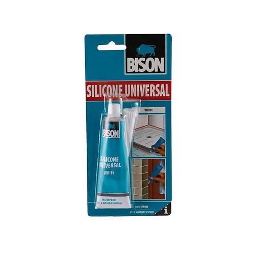 Bison Kit Silicone Universal - White