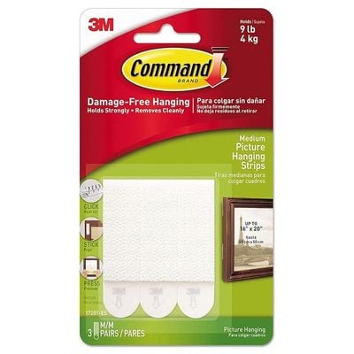 Command Medium Picture Hanging Strips