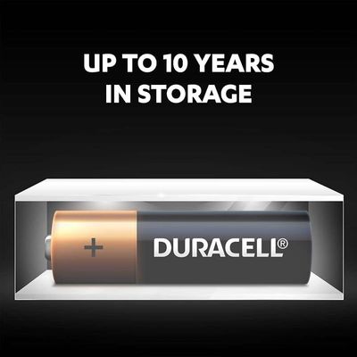 Duracell Aaa 1.5V Alkaline Battery Pack Of 12 10 Years Shelf Life