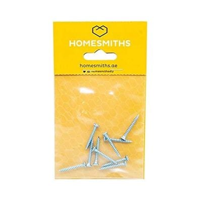 Homesmiths Self Tapping Screw 1Inch X 10Mm (10Pcs Per Pack)