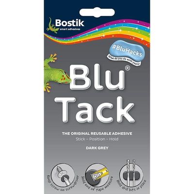 Bostik Blu Tack Regular Grey (68G)