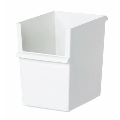 Like It Slim Deep Storage Container - White