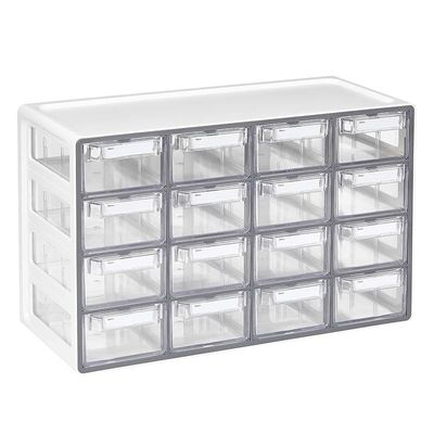 Litem Up System 16 Drawers Storage Multibox - Grey
