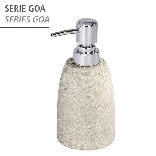 Wenko Polyresin Soap Dispenser Goa In - Beige