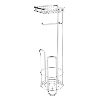 Bosphorus Toilet Paper Stand - Silver