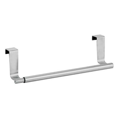 Interdesign Forma Over The Cabinet Expandable Towel Bar - Silver