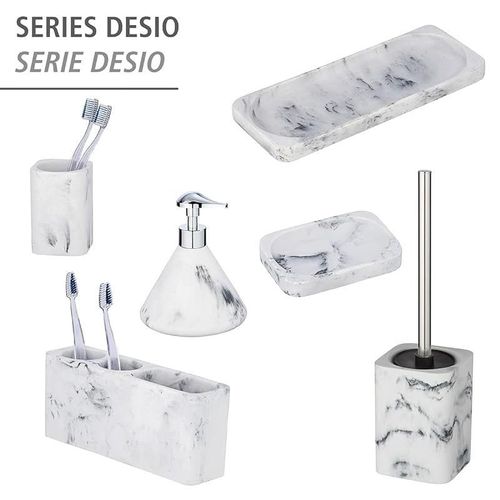 Wenko Polyresin Soap Dispenser Desio (0.3 L) - White