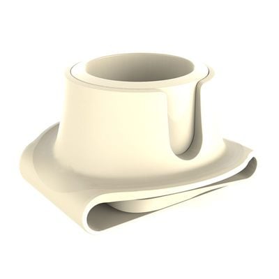 CouchCoaster Drink Holder For Sofa, Cool Cream