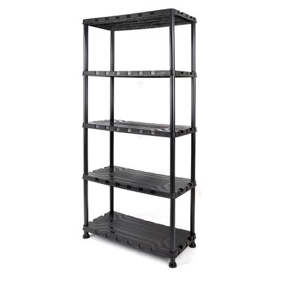 Tactix Plastic Shelf Unit (5 Tier), TTX-320402