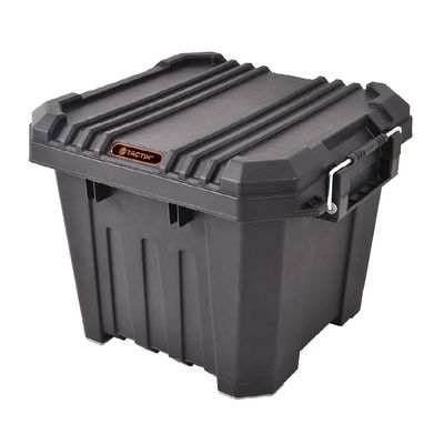 Tactix 30 Liter Heavy Duty Outdoor Storage Box- Black, TTX-320500
