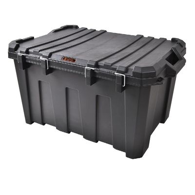 Tactix Heavy Duty Outdoor Storage Box, Black (135 L), TTX-320508