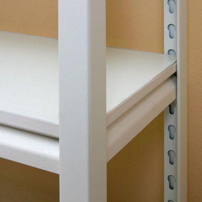 Tactix Premium 5-Shelf Rack 30x12x60 inch, White [TTX-329001]