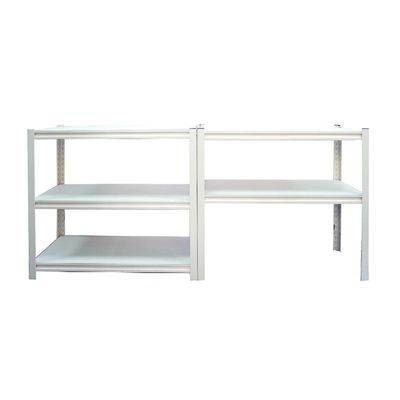 Tactix Premium 5-Shelf Rack 30x12x60 inch, White [TTX-329001]