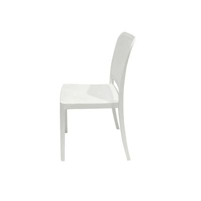 Dining Chairs Plastic Stacking Modern Molded Side Chair Kitchen Dining Room Chair Indoor Outdoor Furniture