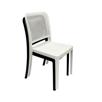 Dining Chairs Plastic Stacking Modern Molded Side Chair Kitchen Dining Room Chair Indoor Outdoor Furniture
