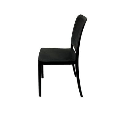 Dining Chairs Plastic Stacking Modern Molded Side Chair Kitchen Dining Room Chair Indoor Outdoor Furniture