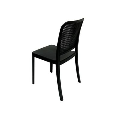 Dining Chairs Plastic Stacking Modern Molded Side Chair Kitchen Dining Room Chair Indoor Outdoor Furniture