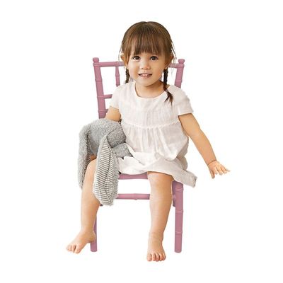 Stackable Plastic Children Chair Learning Durable Waterproof Kid-friendly Stool Furniture