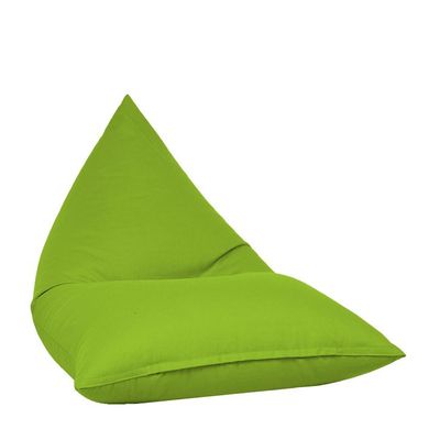 Luxe Decora Outdoor/Indoor Sack Bag Lounge Water Repellent Bean Bag (S) - Light Green