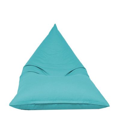 Luxe Decora Outdoor/Indoor Sack Bag Lounge Water Repellent Bean Bag (S) - Ocean Blue