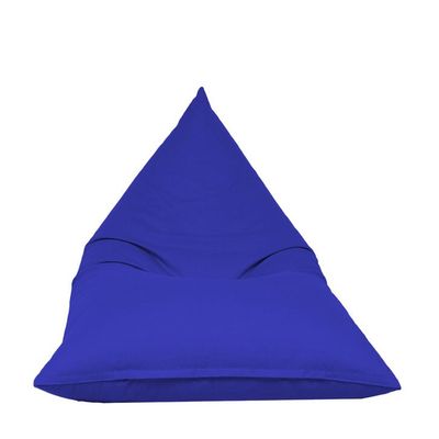 Luxe Decora Outdoor/Indoor Sack Bag Lounge Water Repellent Bean Bag (S) - Royal Blue