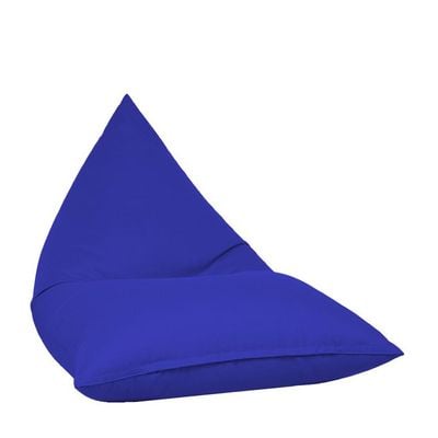 Luxe Decora Outdoor/Indoor Sack Bag Lounge Water Repellent Bean Bag (S) - Royal Blue