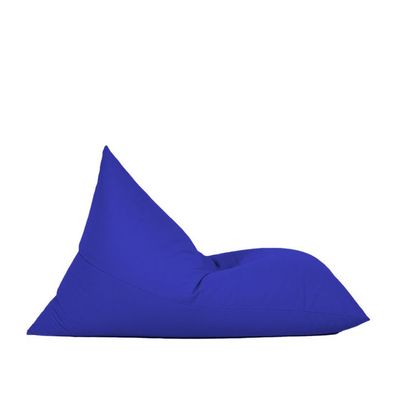 Luxe Decora Outdoor/Indoor Sack Bag Lounge Water Repellent Bean Bag (S) - Royal Blue