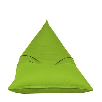 Luxe Decora Outdoor/Indoor Sack Bag Lounge Water Repellent Bean Bag (L) - Light Green