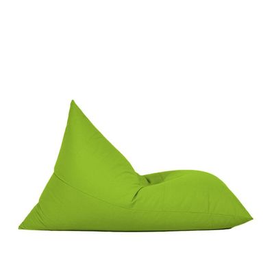 Luxe Decora Outdoor/Indoor Sack Bag Lounge Water Repellent Bean Bag (L) - Light Green