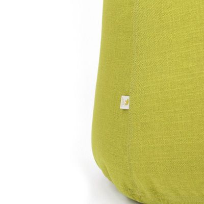 Luxe Decora Fabric Bean Bag With Filling (M) - Light Green