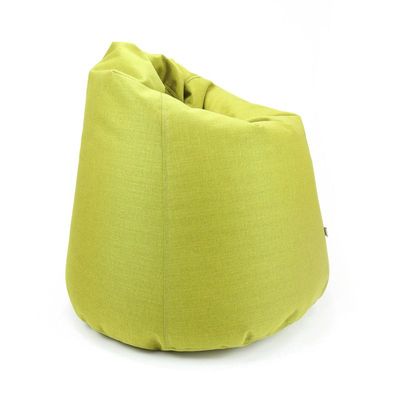 Luxe Decora Fabric Bean Bag With Filling (M) - Light Green
