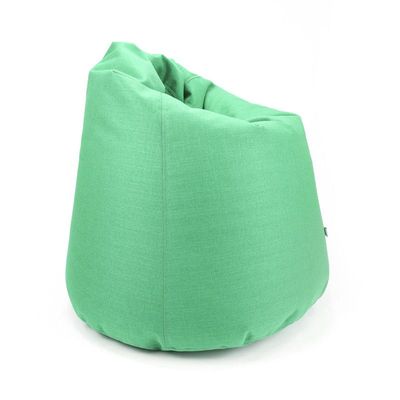 Luxe Decora Fabric Bean Bag With Filling (M) - Teal