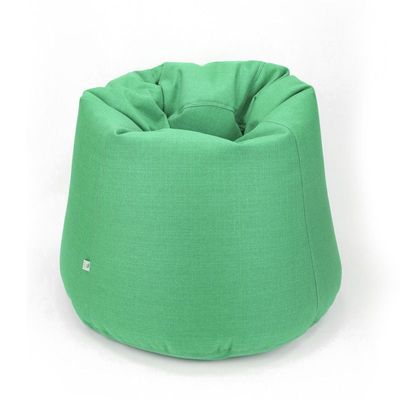 Luxe Decora Fabric Bean Bag With Filling (L) - Teal