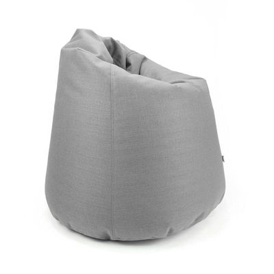 Luxe Decora Fabric Bean Bag With Filling (XXL) - Grey
