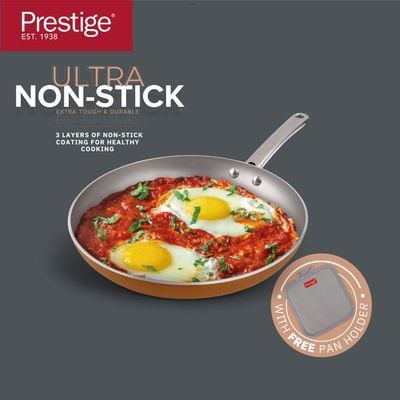 Prestige Ultra 21 Cm/8.25" Frypan With Pan Holder - Copper