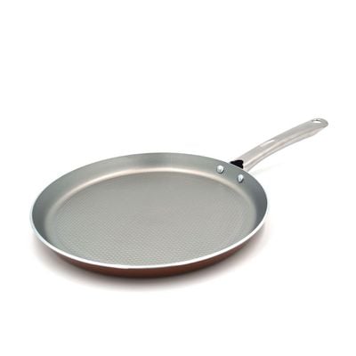 Prestige Ultra 24 Cm Flat Tawa With Pan Holder - Copper