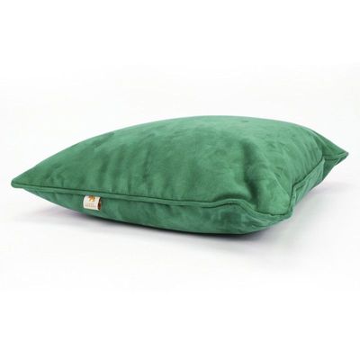 Luxe Decora Besya - Water Repellent Suede Cushion 45X45 Cm With Removable Cover - Tealuxe