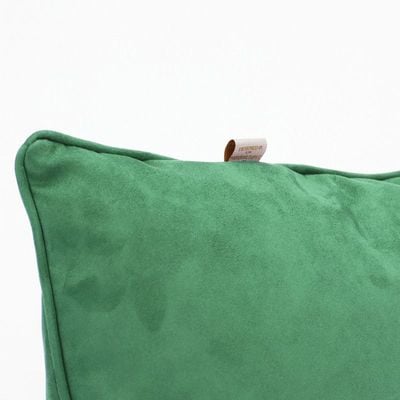 Luxe Decora Besya - Water Repellent Suede Cushion 45X45 Cm With Removable Cover - Tealuxe