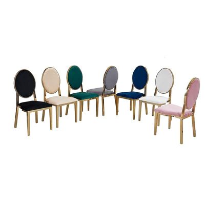 Angela Luxury Modern Gold Throne Dining Chairs - Pink