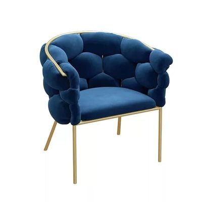 Angela Modern Bubble Dining Chair - Blue
