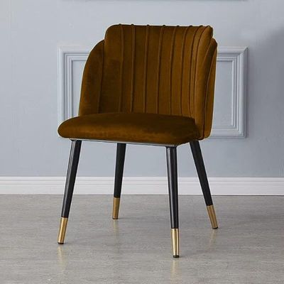 Angela Modern Luxury Dining Chair - Brown