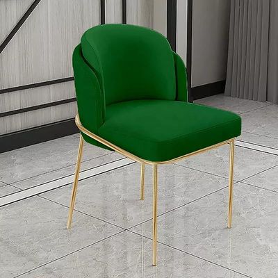 Angela Modern Luxury Velvet Dining Chair - Green