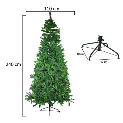 Artificial Christmas Tree With Stand Xmas Tree 7.8ft