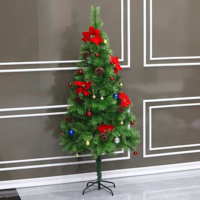 Artificial Christmas Tree With Stand Xmas Tree - Green 5ft