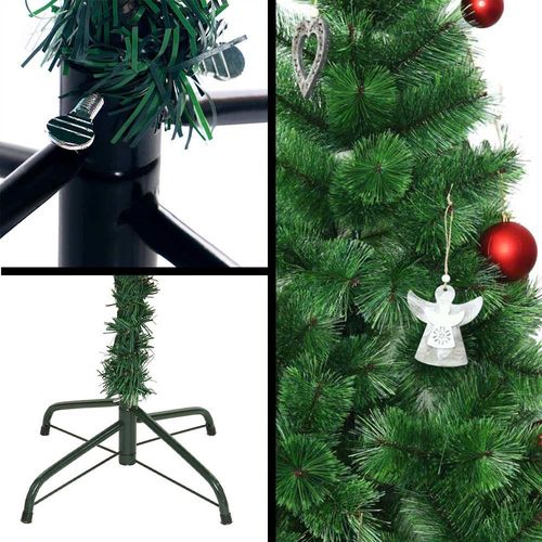 Artificial Christmas Tree With Stand Xmas Tree - Green 5ft