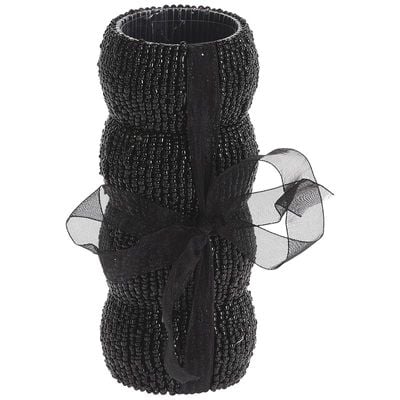 Viscio Trading Home Metal Christmas Napkin Holder - Black