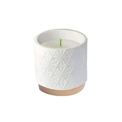 Wax Works Citronella Candle Prism Pot