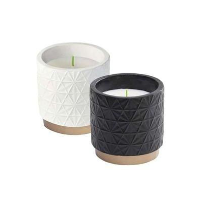 Wax Works Citronella Candle Prism Pot