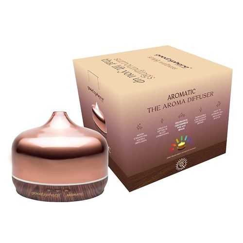 Goodsphere Aromatic 3-In-1 Aroma Diffuser Ultrasonic Humidifier - Rose Gold