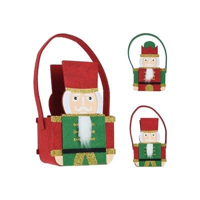 Christmas Basket Nutcracker 17Cm